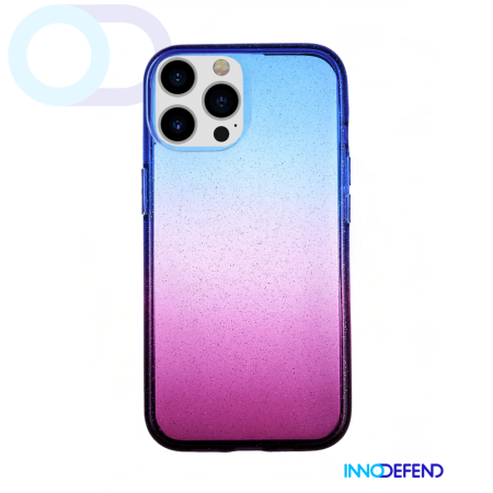 INNODEFEND Case Clarity Shine (Purple&Blue)