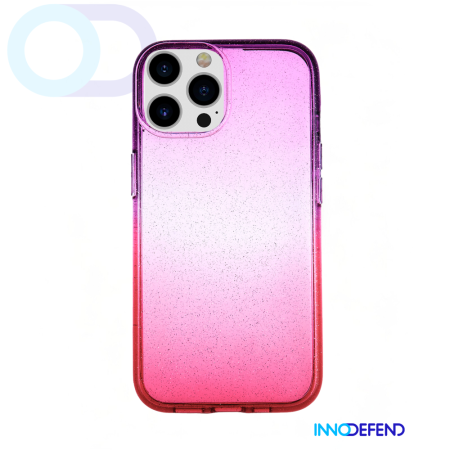INNODEFEND Case Clarity Shine (Purple&Red)